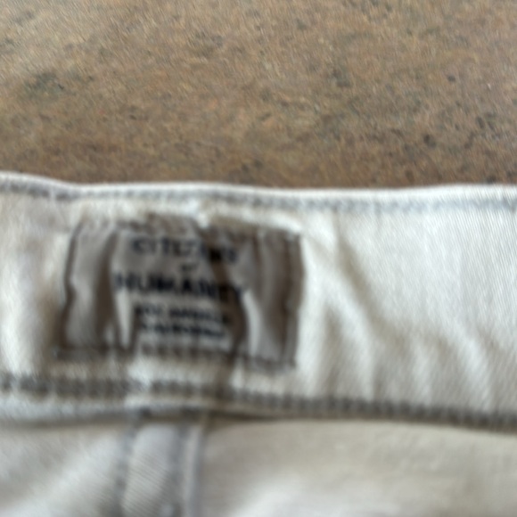 Citizens of Humanity: Rocket Crop light gray jeans. Size 27 - Picture 8 of 9